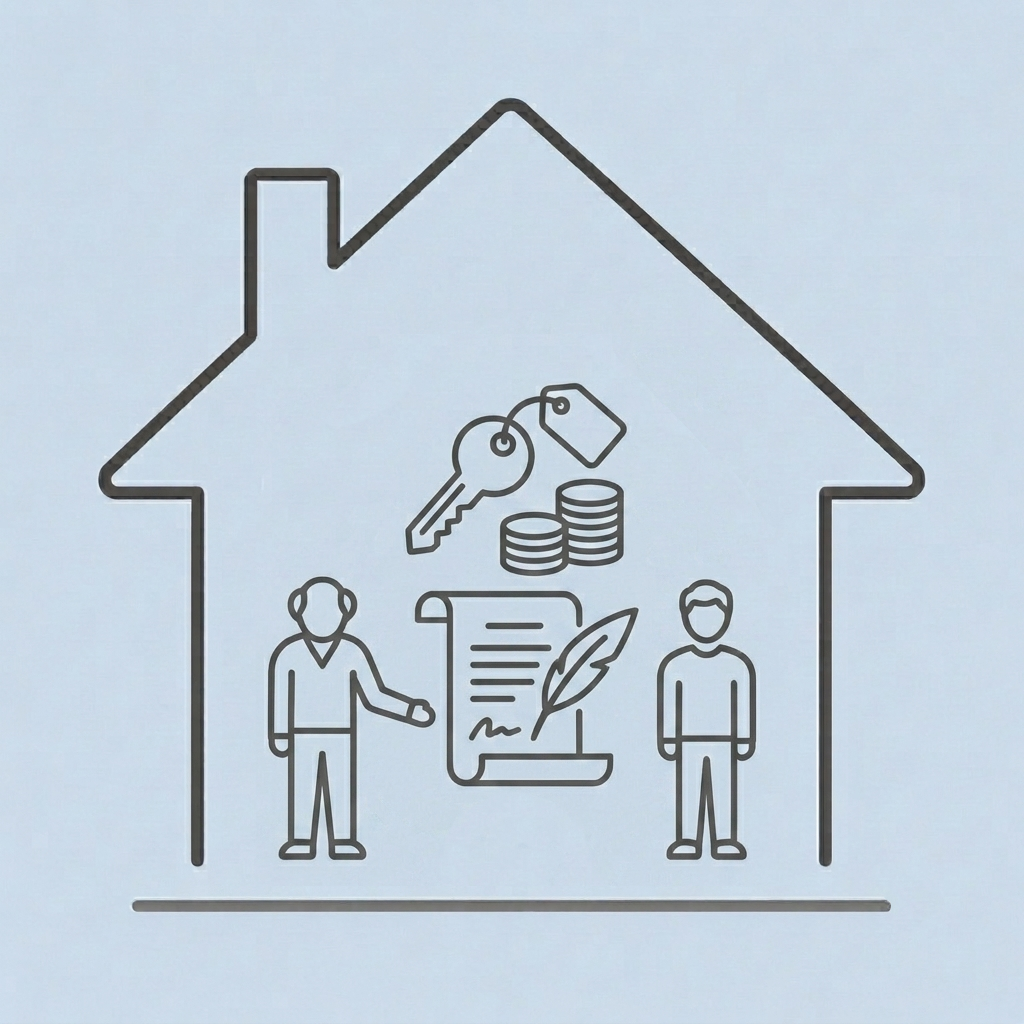 Immobilienbewertung bei Erbschaft – Ermittlung des Verkehrswerts einer geerbten Immobilie als Grundlage für die Erbschaftssteuer oder Nachlassregelung.